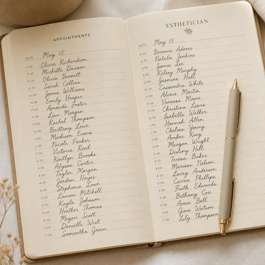 Fully booked agenda — Sophia M.